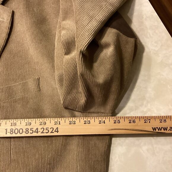 Chaps Ralph Lauren Corduroy Blazer Men’s 46L Ralphcore Preppy Light Academia - Picture 8 of 14